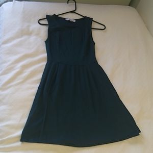 Gorgeous green fit and flare dress